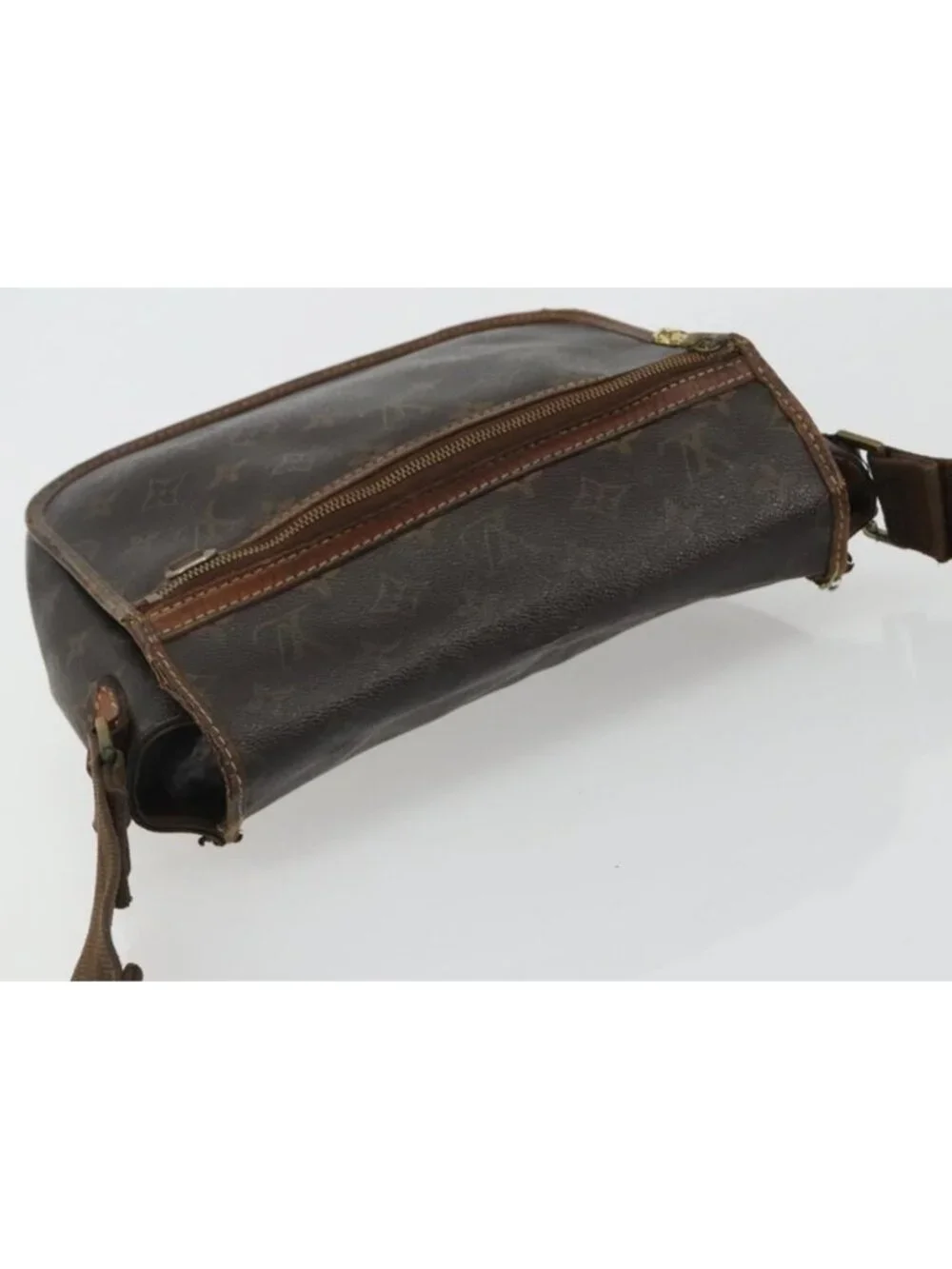Authentic LOUIS VUITTON Monogram Messenger Bosphore PM Shoulder Bag M40106 LV
